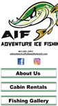 Mobile Screenshot of adventureicefishing.com